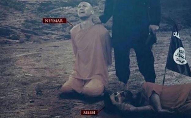 Daesh amenaza a Messi y Neymar