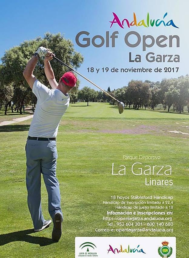 Un centenar de jugadores participará en Linares en la primera edición del Andalucía Open Golf La Garza