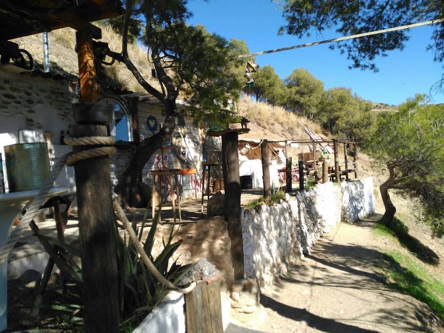 Instalaciones de la pizzería en Valparaíso. 
