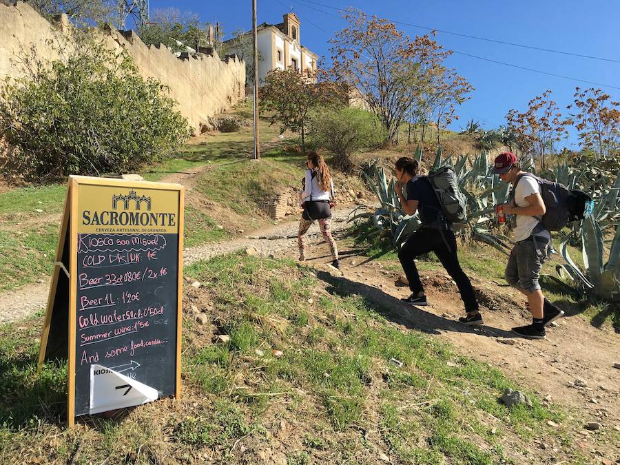 Los precios, en una pizarra.