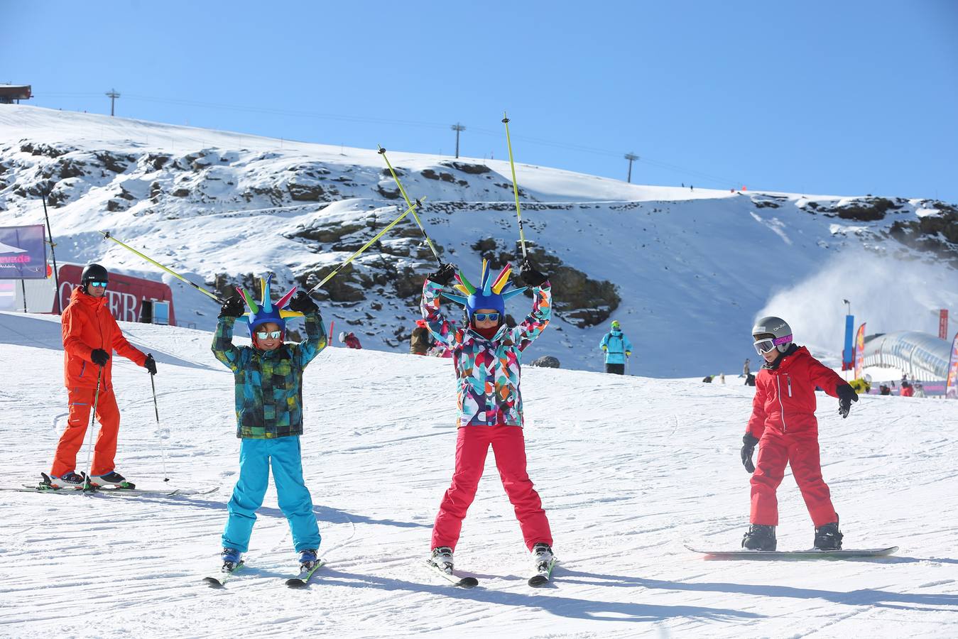 Sierra Nevada abrirá este puente el mayor desnivel esquiable de España con la pista 'El Río