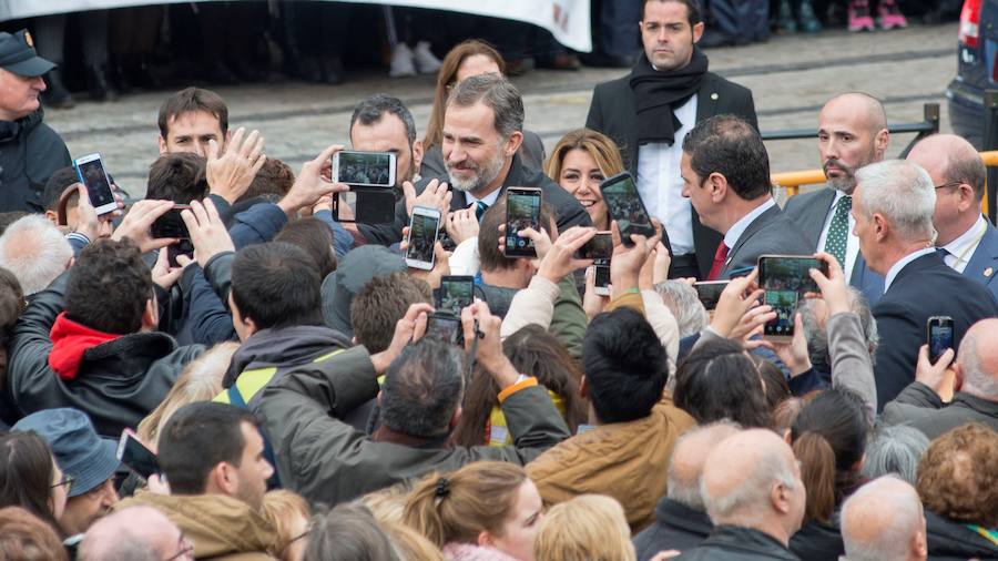 El Rey Felipe VI, ha inaugurado el Museo Íbero de Jaén