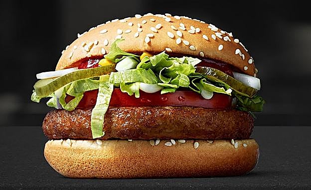 McDonald's lanza una hamburguesa vegana