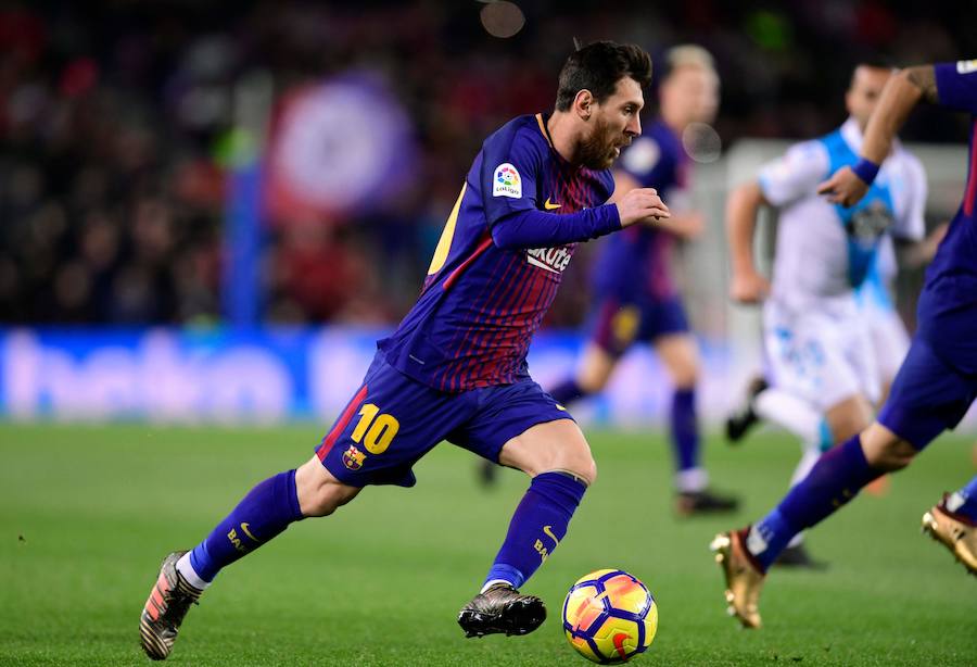 El conjunto azulgrana se deshizo con facilidad del cuadro gallego con la mirada puesta en el clásico de la próxima jornada.