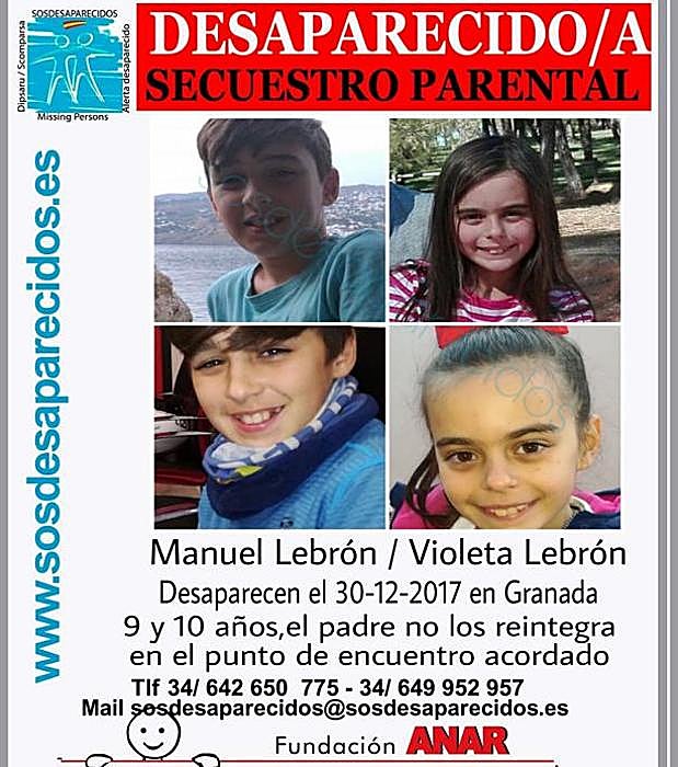 El denunciado por el secuestro de sus hijos contacta con la Policía pero no da pistas sobre su paradero