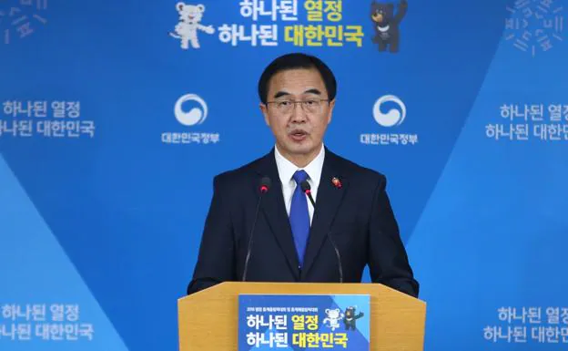 El ministro de Unificación surcoreano, Cho Myoung-gyon, 