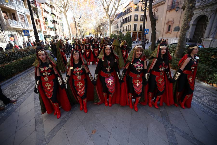 Escenifica tras el acto protocolario la rendición de Boabdil y la entrega de las llaves de la ciudad