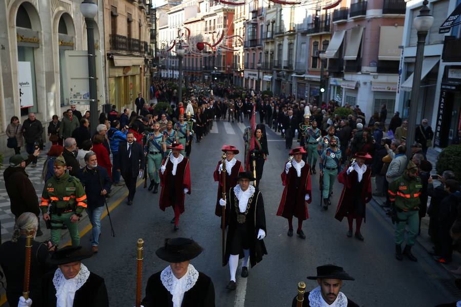 El acto ha repetido el fuerte dispositivo de seguridad de ediciones anteriores en el que han participado policías locales, agentes de la Policía Nacional y antidisturbios