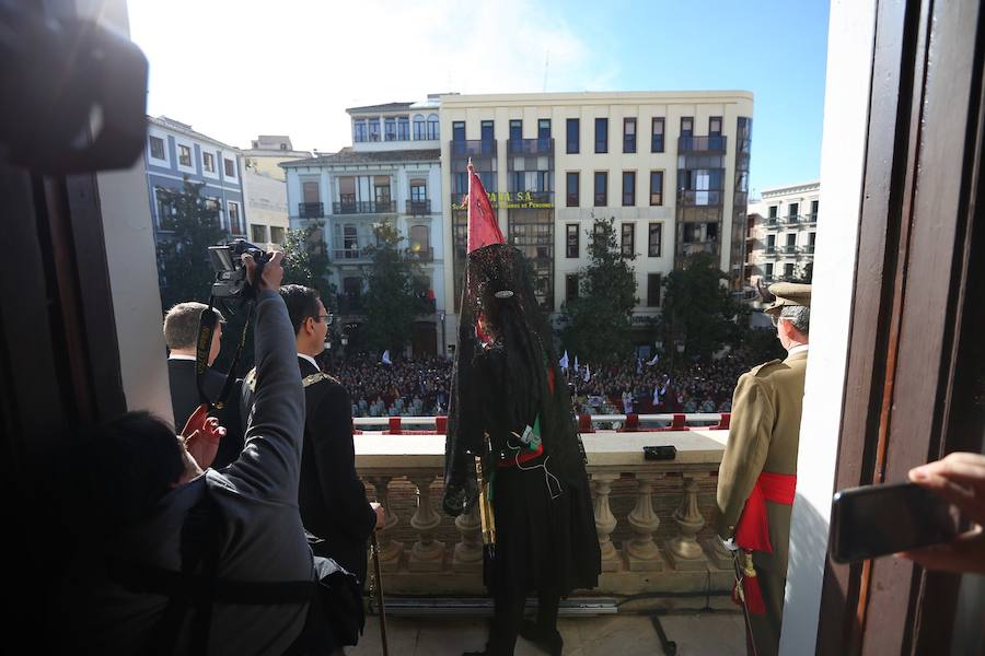 El acto ha repetido el fuerte dispositivo de seguridad de ediciones anteriores en el que han participado policías locales, agentes de la Policía Nacional y antidisturbios