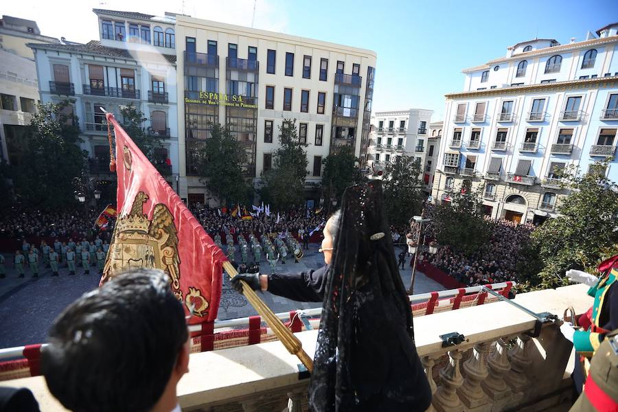 El acto ha repetido el fuerte dispositivo de seguridad de ediciones anteriores en el que han participado policías locales, agentes de la Policía Nacional y antidisturbios