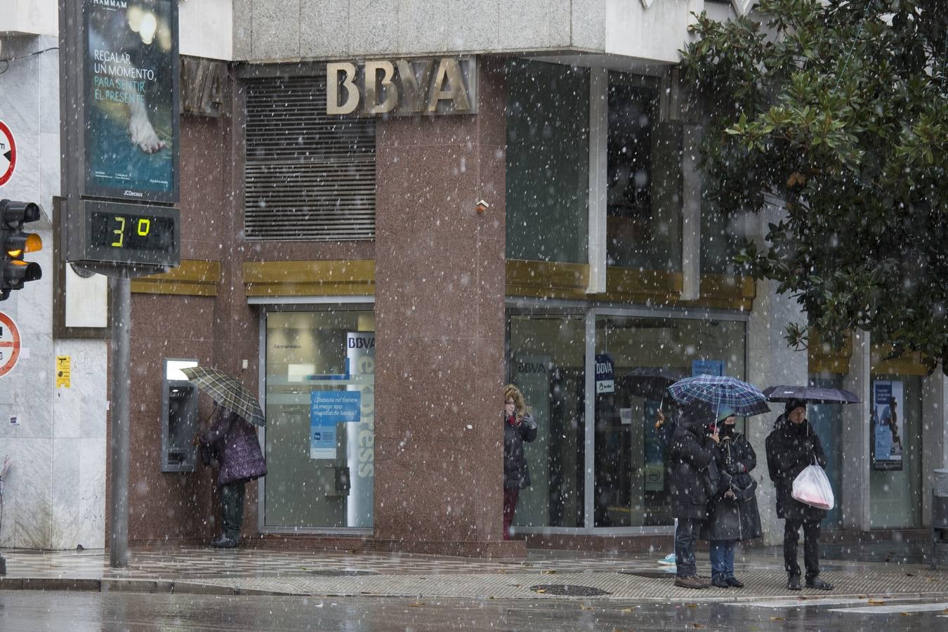 Granada lució de blanco el día de Reyes