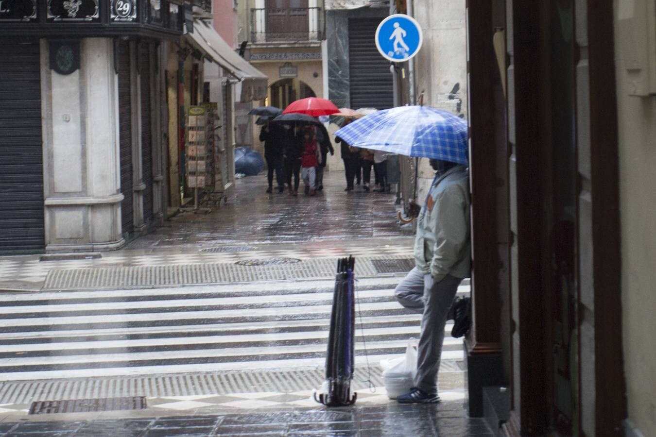 Y tras la nieve llegó la lluvia a Granada