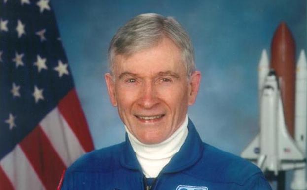 El astronauta estadounidense John Young, en 2009.