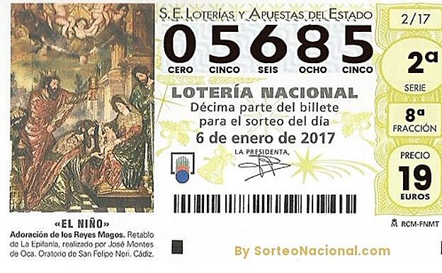 Gordo del sorteo de la Lotería del Niño: el 05685 es el primer premio y ha caído en Bilbao