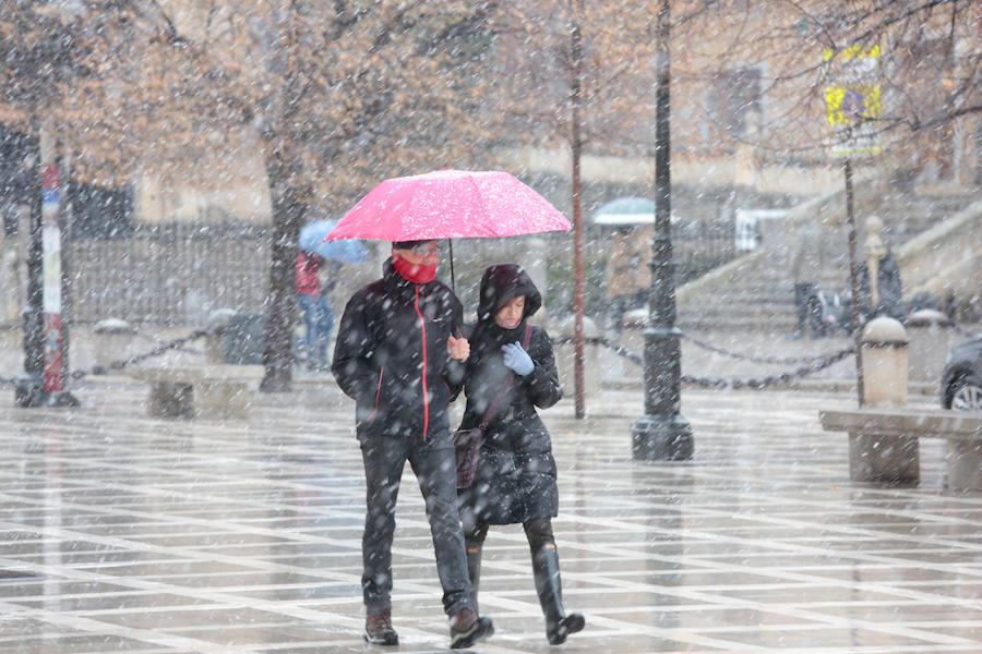Día de Reyes teñido de blanco en la capital