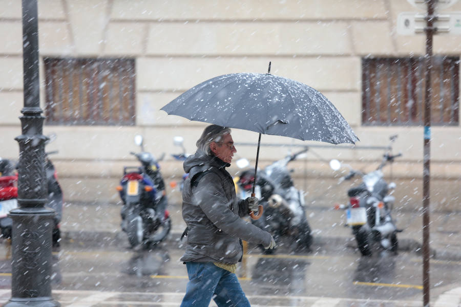 Día de Reyes teñido de blanco en la capital