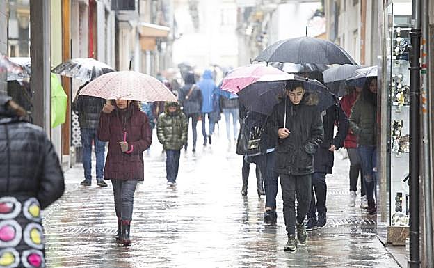 Imagen. Y tras la nieve llegó la lluvia.