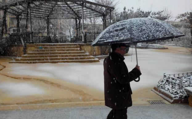Alerta amarilla por nevadas en Jaén