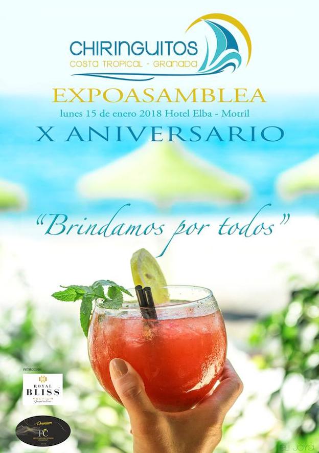 La Asociación de Chiringuitos de la Costa Tropical celebra el lunes 15 el X Aniversario de su Expoasamblea