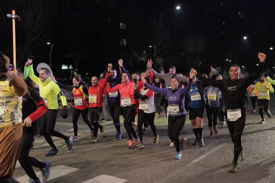  La XXXV edición de la Carrera Internacional Urbana Noche de San Antón volvió a contar con cerca de 10.000 corredores por las calles de la capital jienense