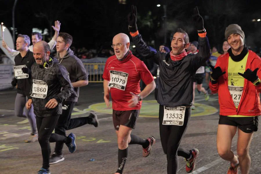  La XXXV edición de la Carrera Internacional Urbana Noche de San Antón volvió a contar con cerca de 10.000 corredores por las calles de la capital jienense