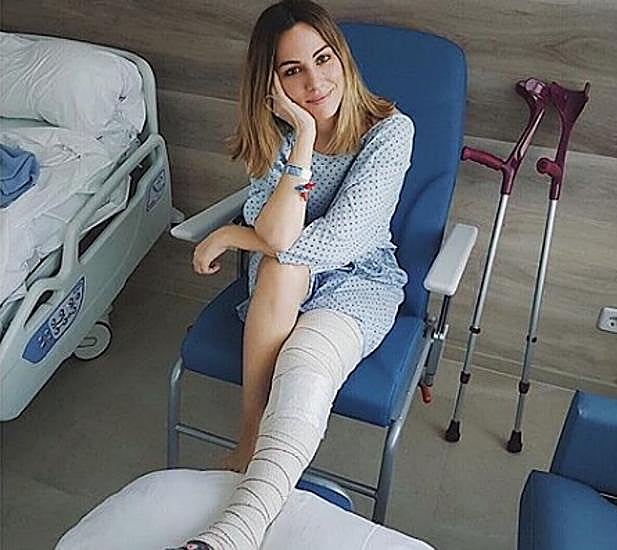 Los enfermeros de lujo que cuidan a Edurne en su recuperación