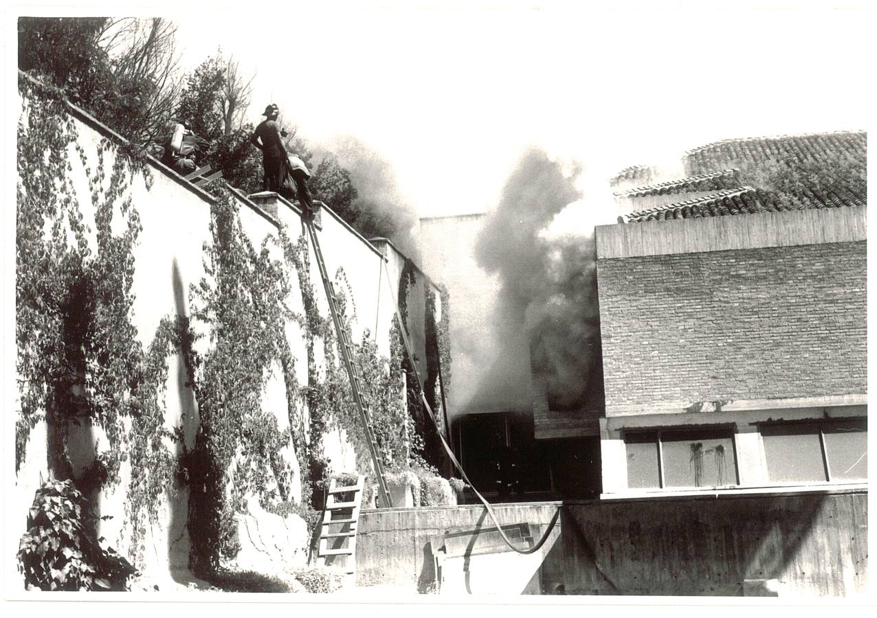 El fuego comenzó al mediodía del 11 de agosto de 1986