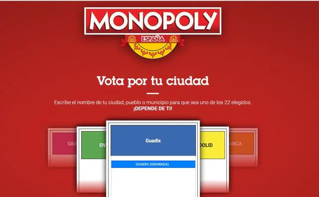 Granada y sus pueblos te necesitan para aparecer en el Monopoly