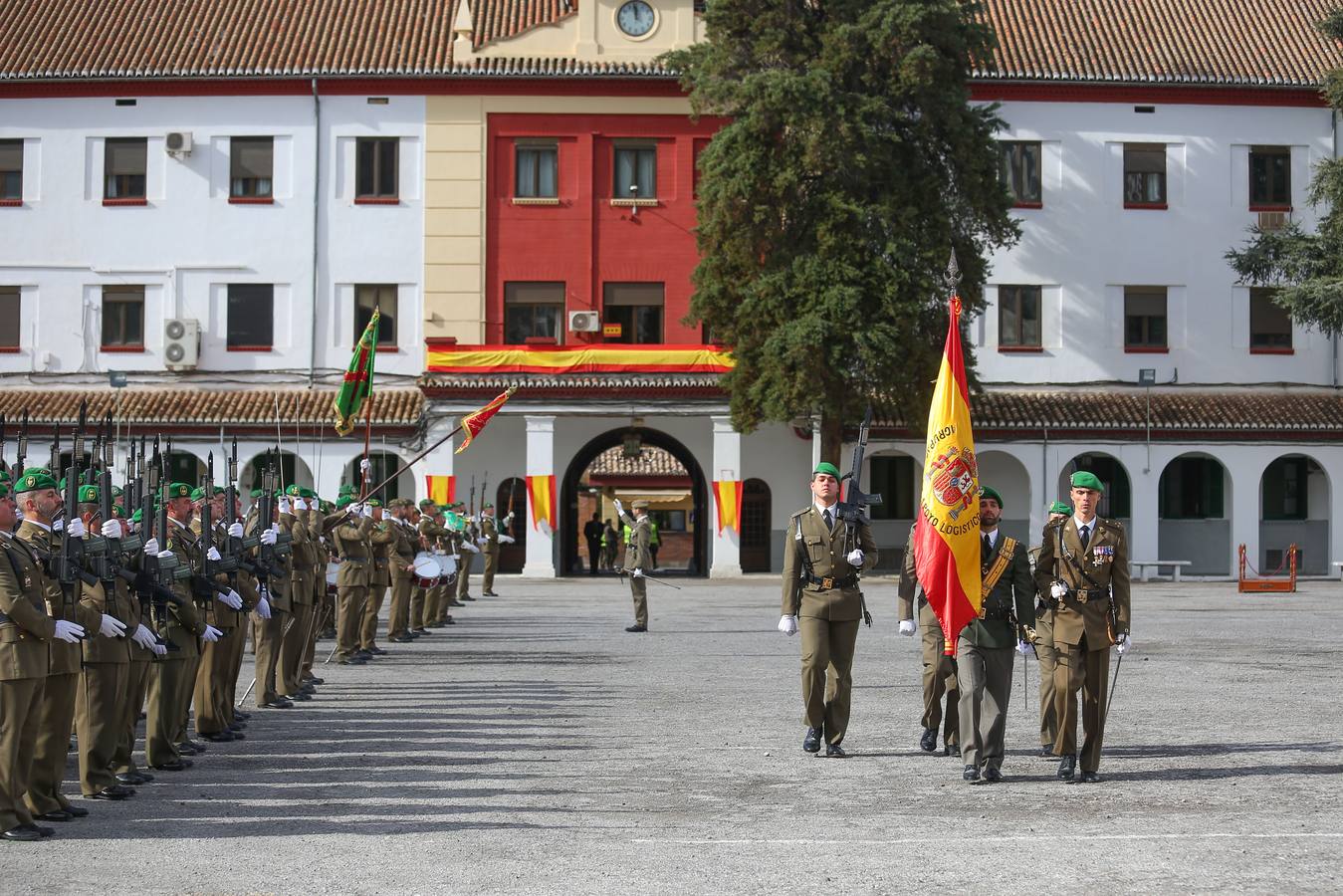 La Agrupación de Apoyo Logístico 21 celebra los 31 años de su creación con un desfile; tienen presencia en misiones internacionales en cuatro continentes