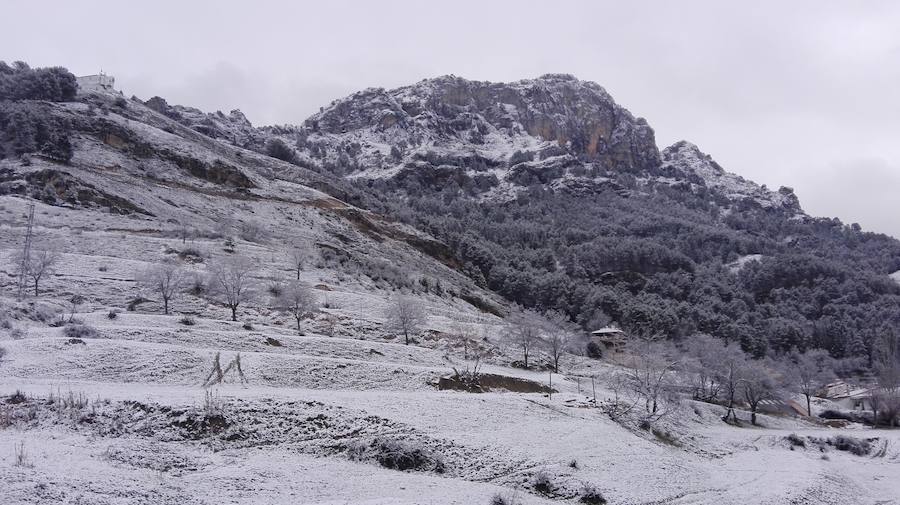 Más nieve en Cazorla tras las precipitaciones de las últimas horas