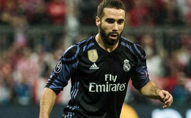 Dani Carvajal, jugador del Real Madrid. 