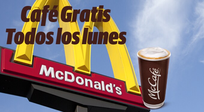Así puedes tener tu café gratis los lunes en los McDonald's de toda España