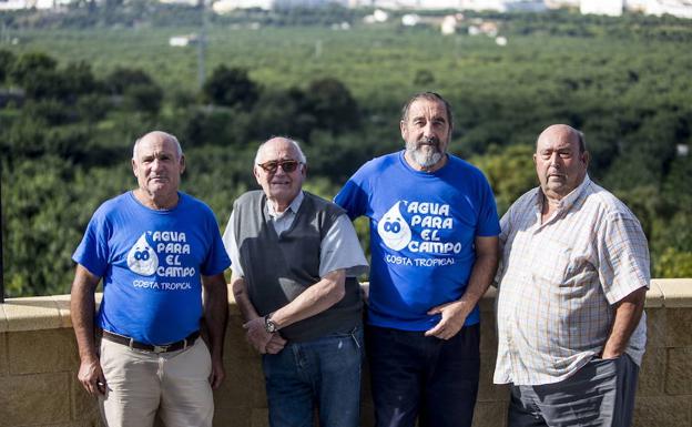 Los agricultores de Almuñécar ya reclamaban soluciones a los problemas de riego en 2013.