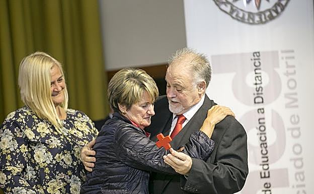 Cruz Roja homenajeó a María Victoria del Valle en diciembre. 