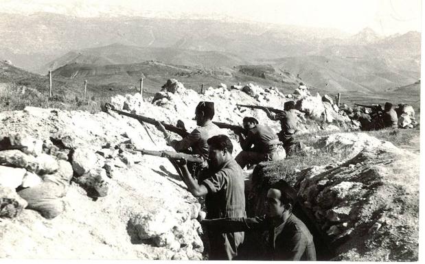 Trincheras del frente de Granada en la Guerra Civil 