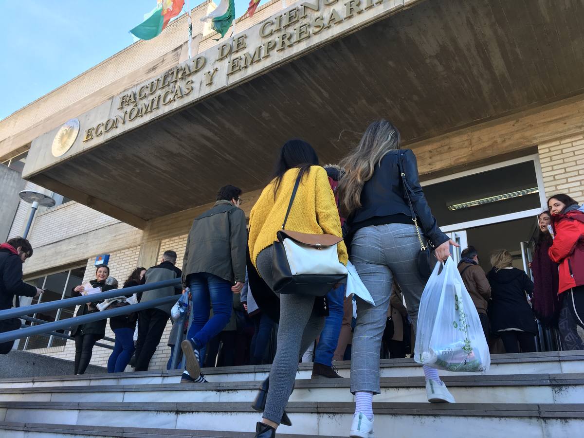 Los estudiantes, ante una prueba decisiva