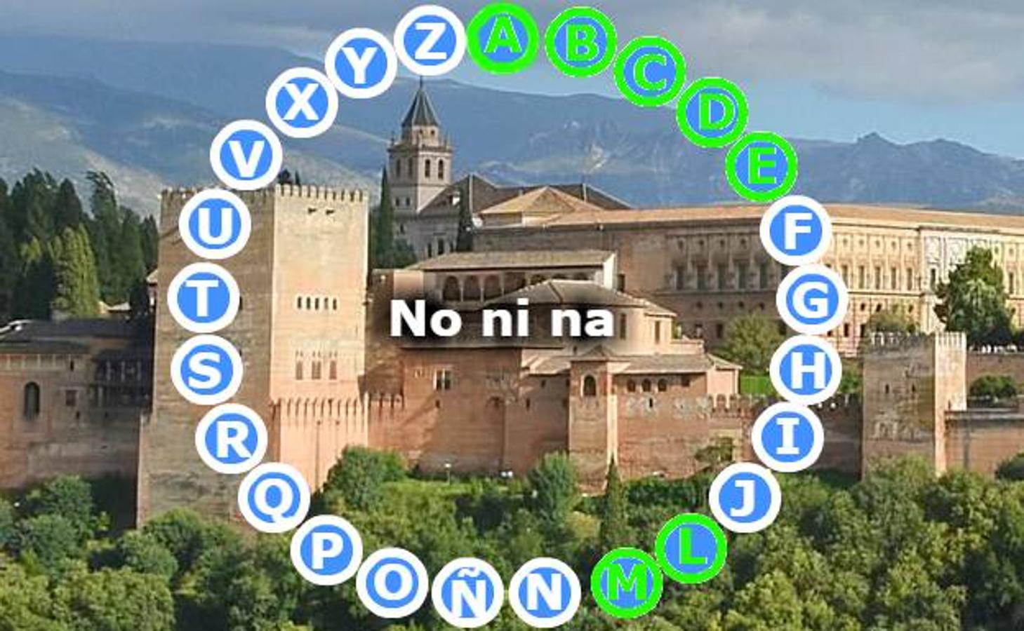 Si Granada tuviera su propio 'Pasapalabra' seguro que las preguntas se parecerían mucho a esto