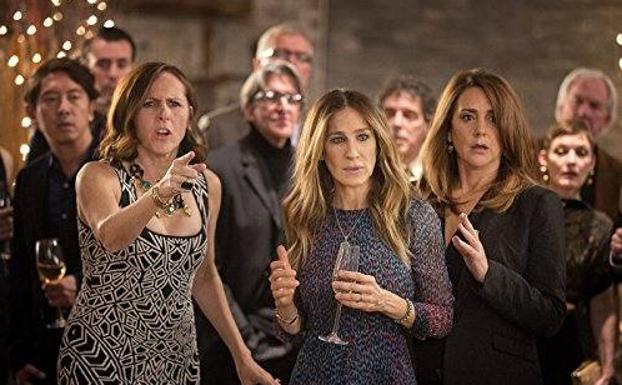 Sarah Jessica Parker, Talia Balsam y Molly Shannon en 'Divorce' (2016 -).