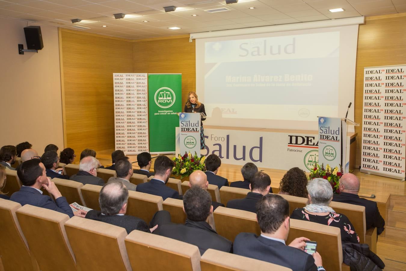 La consejera de Salud, Marina Álvarez, interviene en el Foro 'Los retos de la sanidad pública en Andalucía'