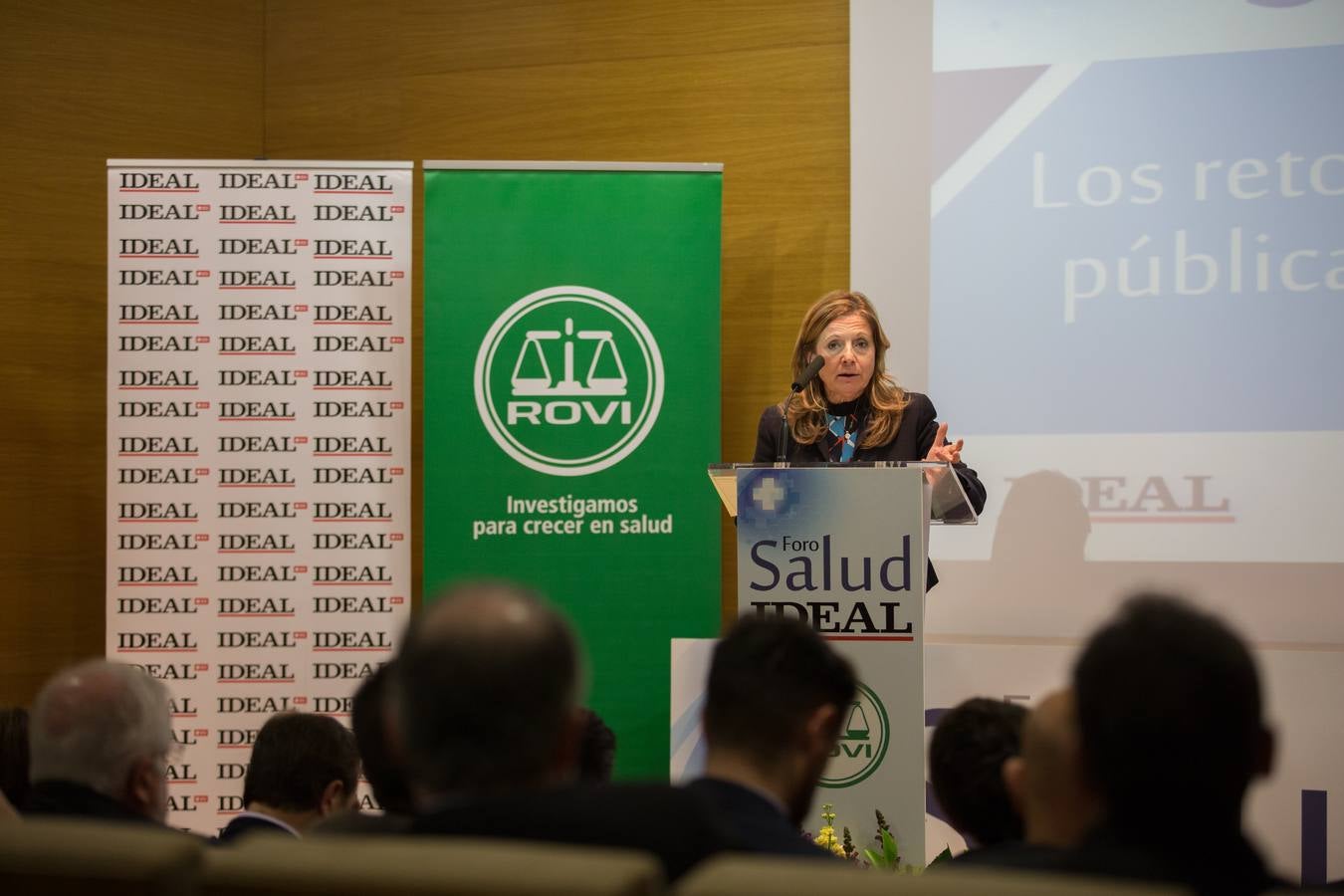 La consejera de Salud, Marina Álvarez, interviene en el Foro 'Los retos de la sanidad pública en Andalucía'