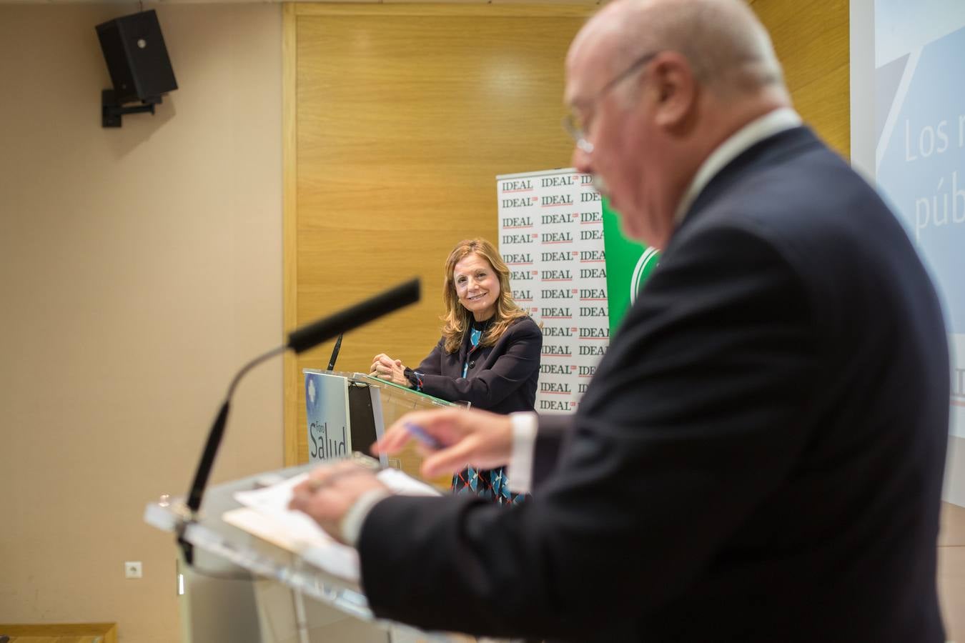 La consejera de Salud, Marina Álvarez, interviene en el Foro 'Los retos de la sanidad pública en Andalucía'