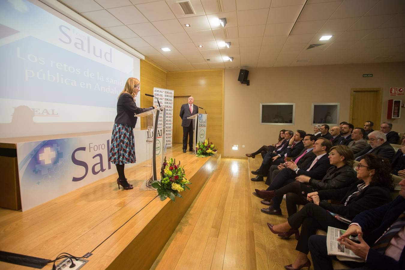 La consejera de Salud, Marina Álvarez, interviene en el Foro 'Los retos de la sanidad pública en Andalucía'