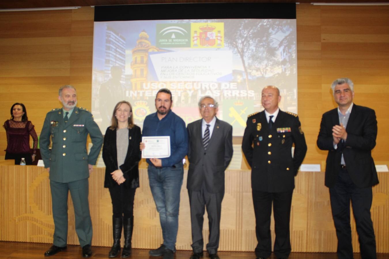 Ayer se entregaron en la Casa de las Mariposas los diplomas del Plan Director para la Convivencia y la Mejora de la Seguridad