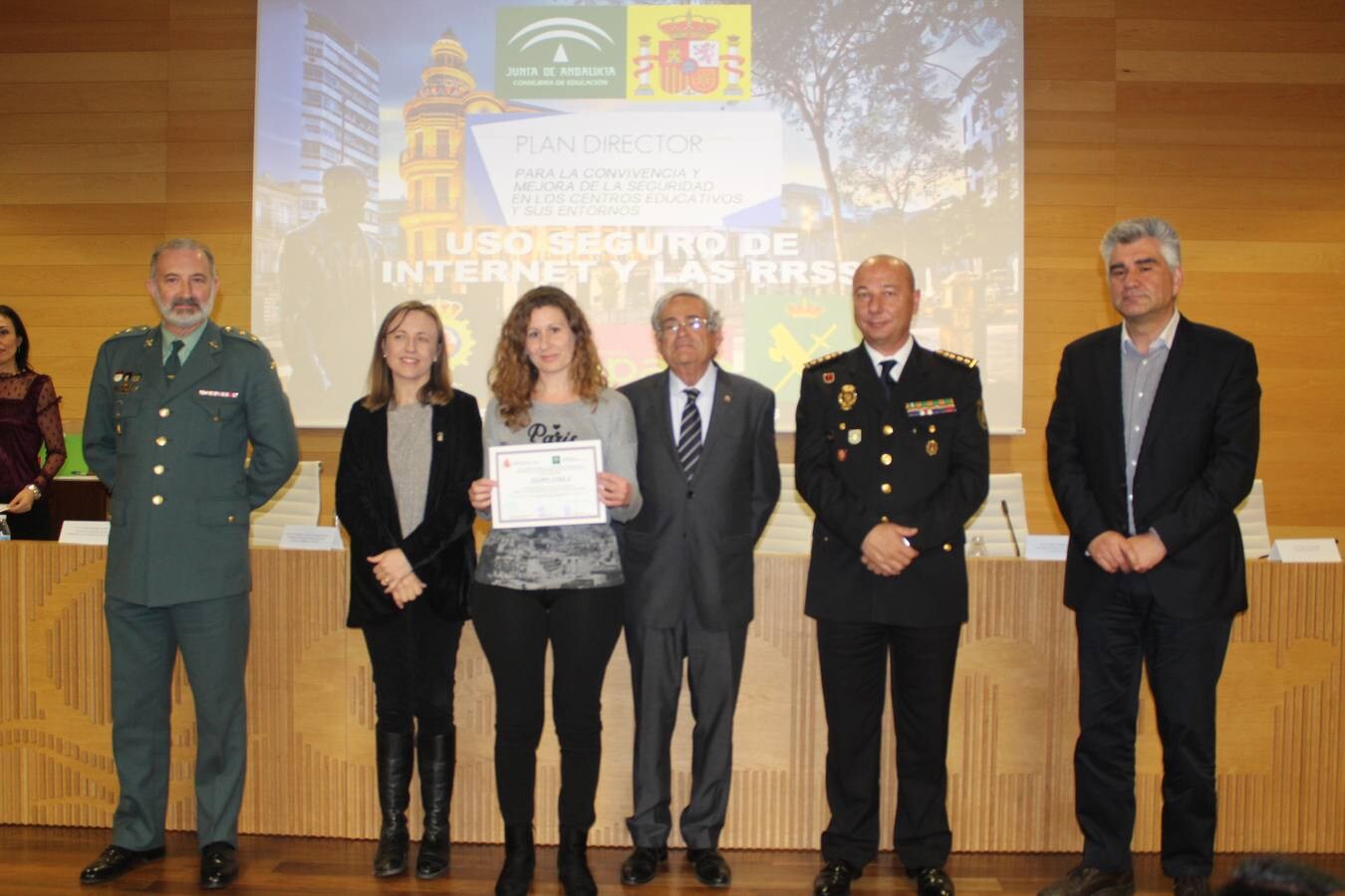 Ayer se entregaron en la Casa de las Mariposas los diplomas del Plan Director para la Convivencia y la Mejora de la Seguridad