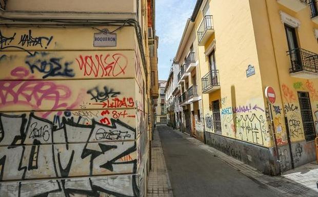 La Policía Local 'sólo' cazó 17 grafitis durante el pasado año