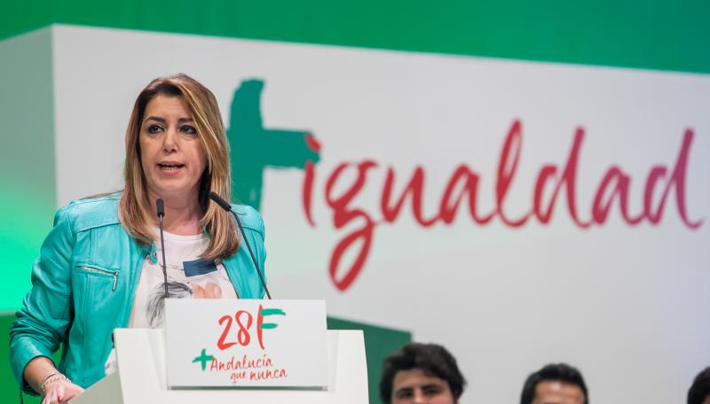Susana Díaz: "El referéndum hizo que la Constitución se leyese en andaluz"