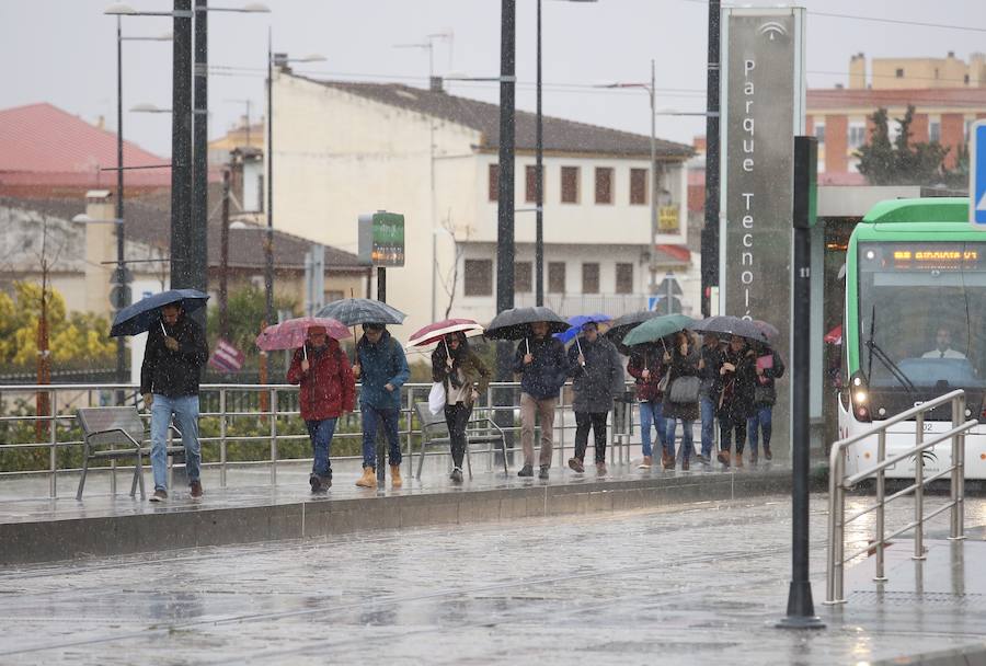 Semana de precipitaciones abundantes en la capital