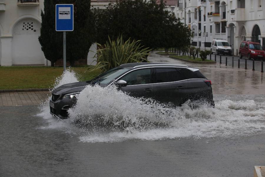 En esta zona de Motril la lluvia suele afectar a las comunicaciones 