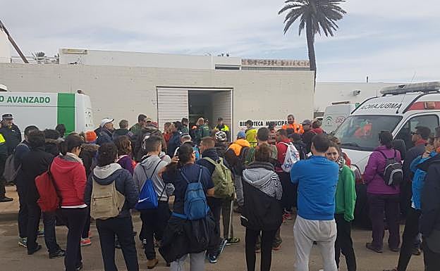 Puesto avanzado de búsqueda. 