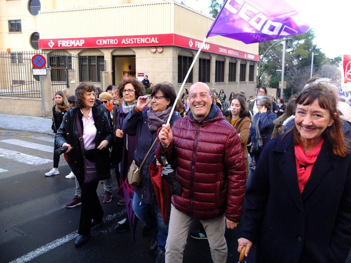 Así ha transcurrido la manifestación por el Día de la Mujer en Jaén